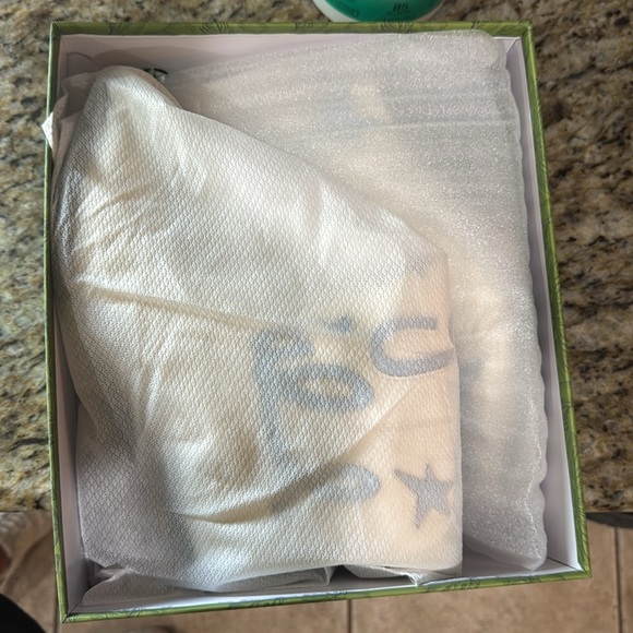 Cream and Blue Western Boots - Picture 3 of 3